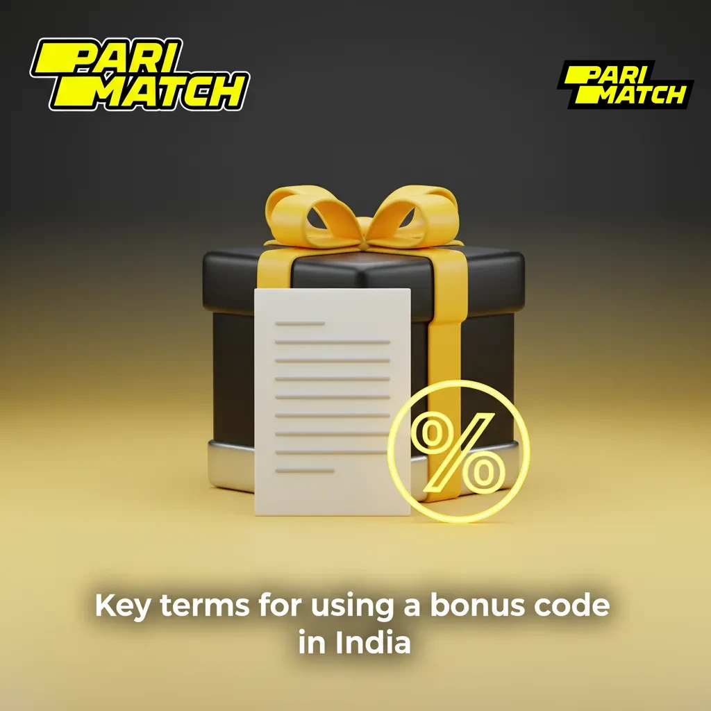 Key terms for using a Parimatch App bonus code in India: 150% up to ₹30k, one code per user, wagering and KYC required, 18+.
