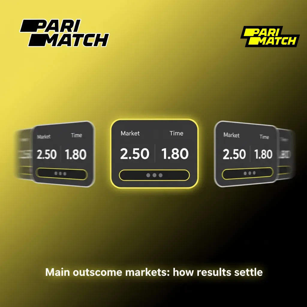 Overview of how results settle for main betting markets: 1X2, Over/Under, Asian Handicap, Both Teams to Score, Draw No Bet.