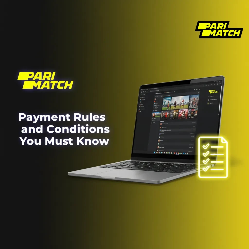 Parimatch App payment rules: use own name, KYC before first withdrawal, 1x turnover, limits ₹1,00,000, INR only