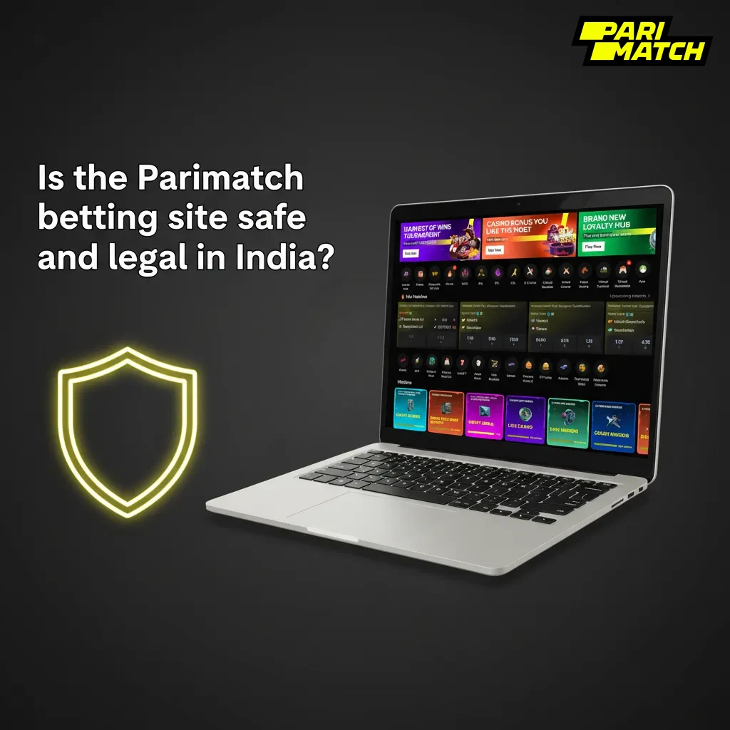 Is Parimatch safe and legal in India? Graphic notes state law checks, licence, SSL, KYC, and responsible gaming.