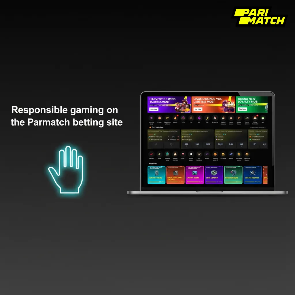 Parimatch responsible gaming: set deposit limits, use time‑outs/self‑exclusion, track spending, seek support.