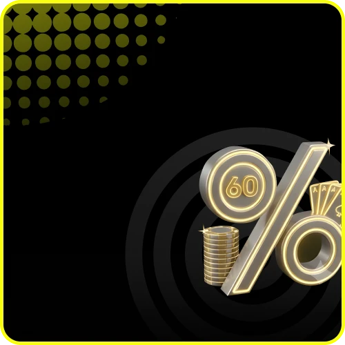 60% live casino reload bonus at Parimatch India for existing players on live dealer games.