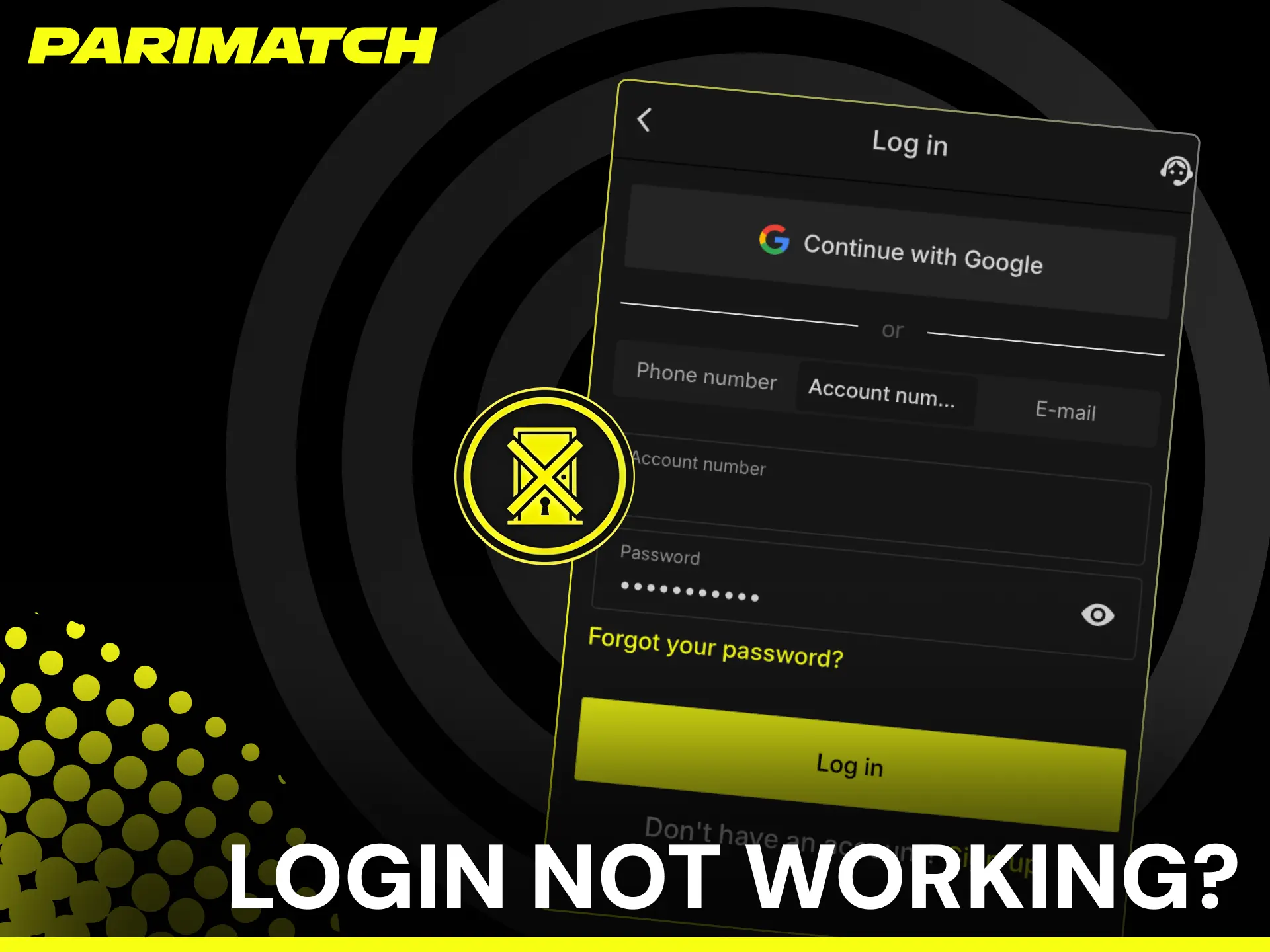 Common Parimatch login issues and fixes for Indian players including forgotten password.